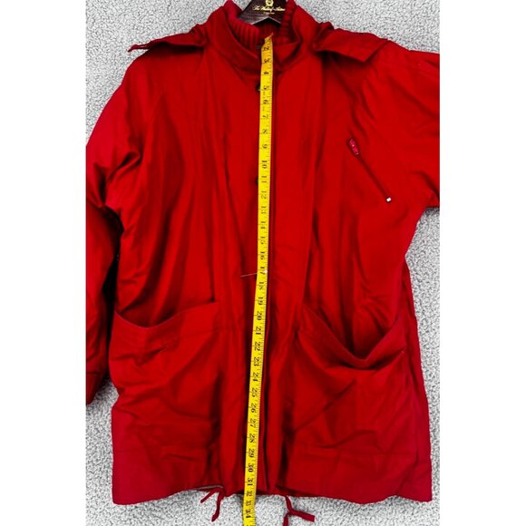 Vintage Foxland Women’s Red Winter Coat  w/Snap Closure - Picture 9 of 16